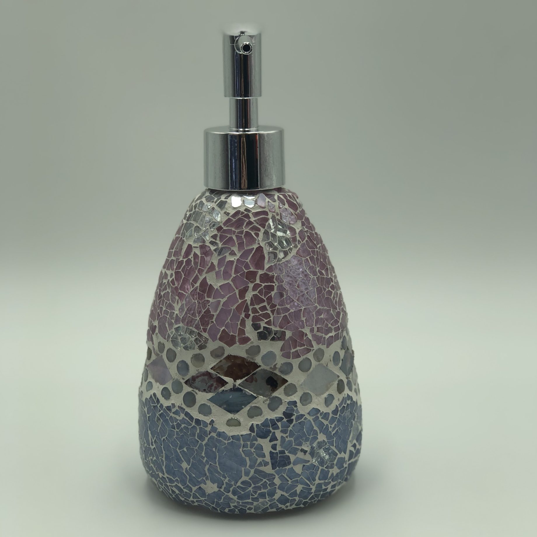 Pink Aztec Mosaic Soap Dispenser | Earth Saltz