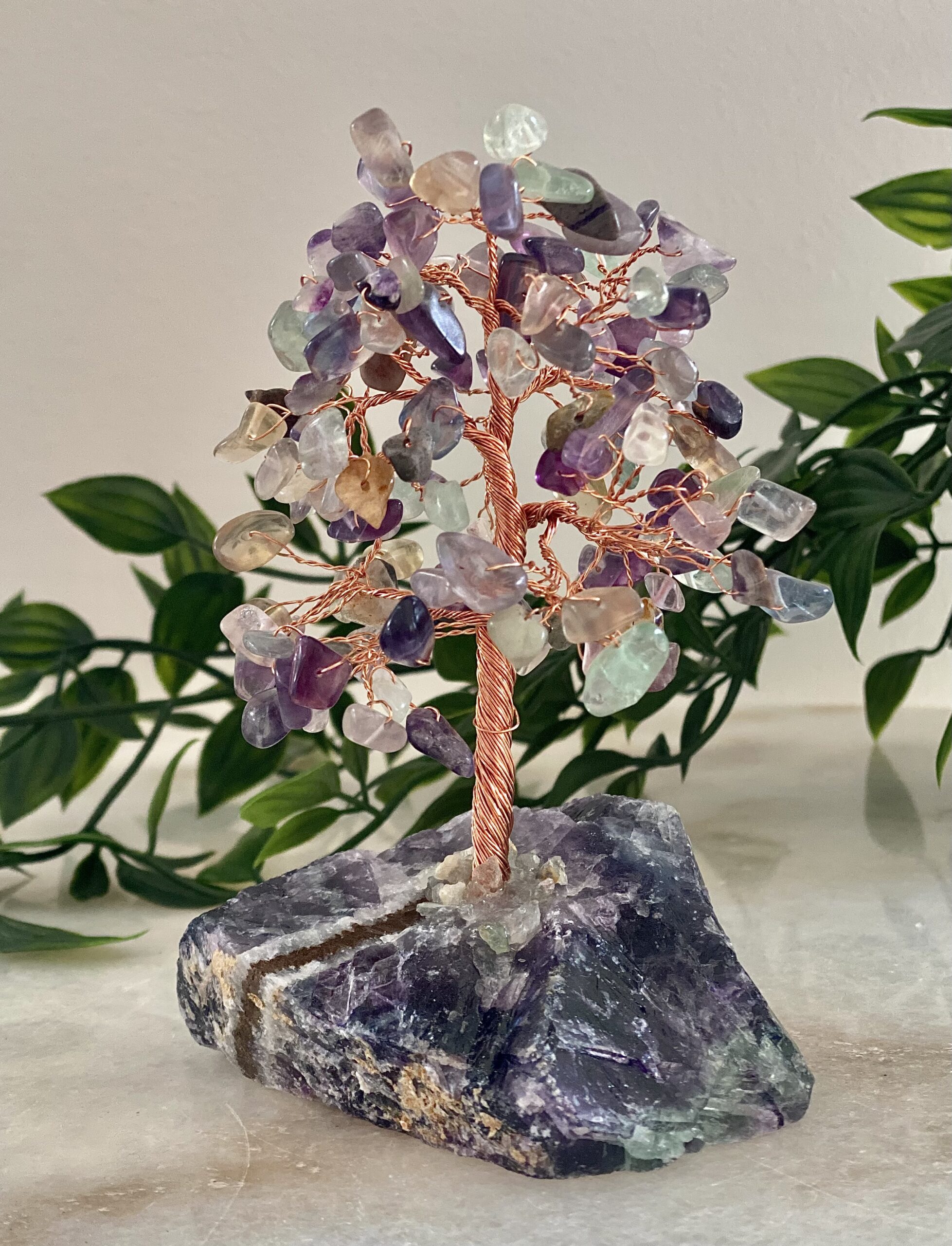 Fluorite Crystal Tree 10cm | Earth Saltz